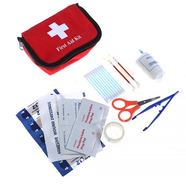 calcium Keizer In zoomen Mini EHBO kit - First Aid Kit - Reis Verbanddoos - EHBO tools - LootSafe